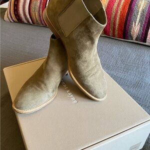 Jenni Kayne Tan Suede Chelsea Boots